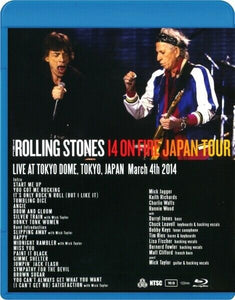The Rolling Stones 14 On Fire 2014 Tokyo Dome 2nd Night Japan Blu-ray 1BDR
