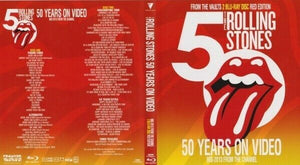 The Rolling Stones 50 Years On Video Black & Red Edition Blu-ray 4 Discs Set BDR