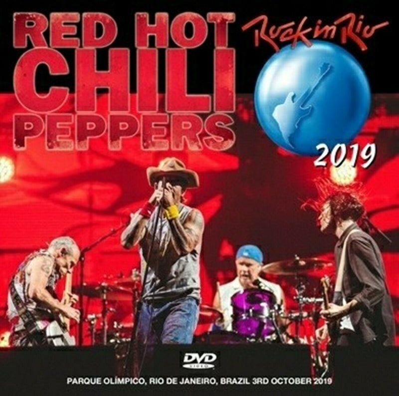 Red Hot Chili Peppers Rock In Rio Brasil 2019 3rd October DVD 1 Disc