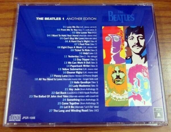 The Beatles 1 Another Edition CD 1 Disc 27 Tracks JPGR