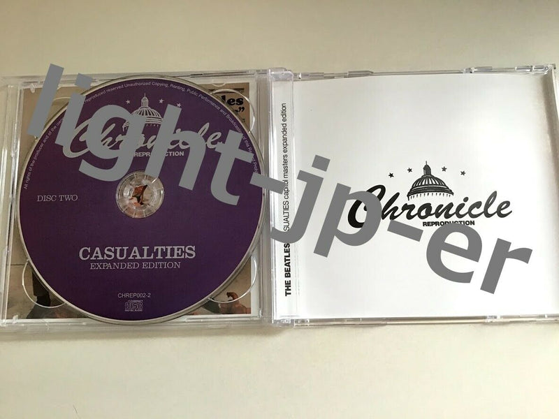 The Beatles Casualties Capitol Masters Expanded Edition CD 2 Discs Case Set F/S