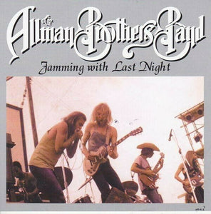 The Allman Brothers Band Jamming With Last Night CD 1 Disc 10 Tracks Music Rock
