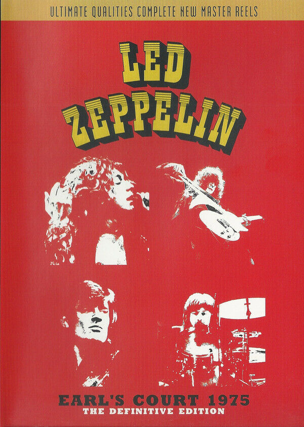 Led Zeppelin Earl's Court 1975 The Definitive Edition DVD 2 Discs 19 Tracks Rock