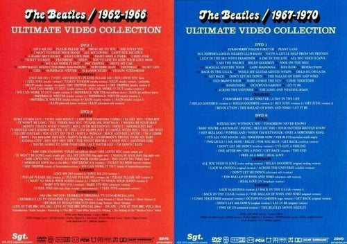 洋楽 BEATLES/THE ULTIMATE LIVE COLLECTION The Beatles The Ultimate Tour Live Collection Tour Years