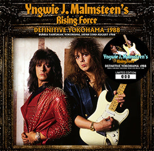 Yngwie J. Malmsteen's Rising Force Definitive Yokohama 1988 CD 2 Discs 22 Tracks