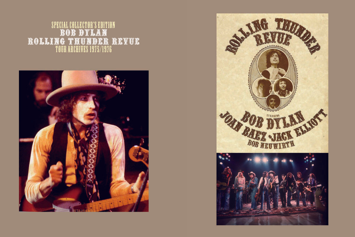 Bob Dylan Rolling Thunder Revue Tour Archives 1975-1976 2DVD