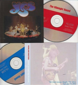 Yes The Midnight Round 1978 Memphis CD 2 Discs 14 Tracks Progressive Rock
