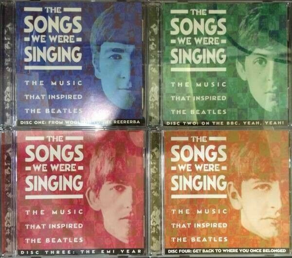 The Beatles The Songs We Were Singing 1-4 CD 4 Discs 119 Tracks Music Rock Pops