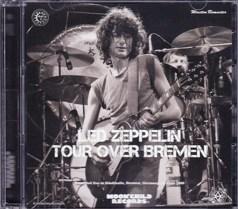 Led Zeppelin Tour Over Bremen Winston Remaster 1CD 16 Tracks Moonchild Soundboard