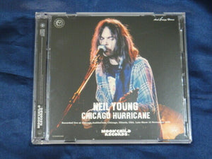 Neil Young Chicago Hurricane 1976 CD 2 Discs 16 Tracks Moonchild Records Rock