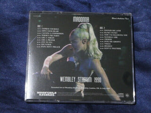 Madonna Wembley Stadium 1990 CD 2 Discs Set Blond Ambition Tour Moonchild Music