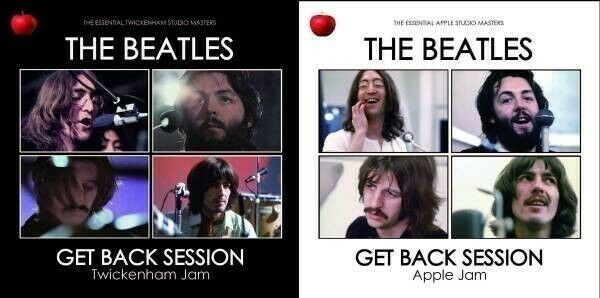 The Beatles Get Back Session Twickenham Jam Apple Jam CD 4 Discs Set Music Rock