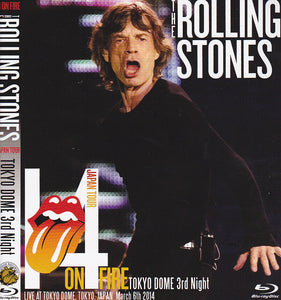 The Rolling Stones 14 On Fire 2014 March 6th Tokyo Dome 3rd Night Japan Blu-ray