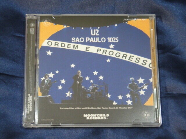 U2 Sao Paulo 1025 Joshua Tree Tour 2017 2CD Moonchild Records