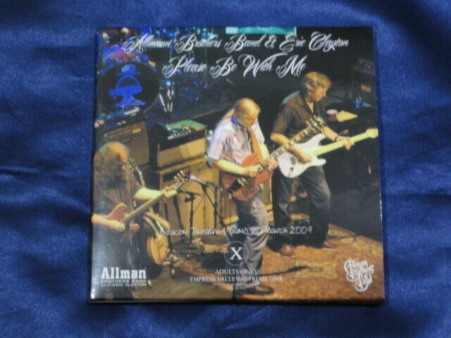 Allman Brothers Band & Eric Clapton Please Be With Me 2009 2CD 1Blu-ray Set F/S