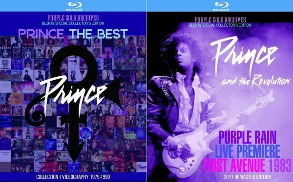 Prince First Avenue Mineapolis 1983 Promo Collection 1979-90 The Best Blu-ray set