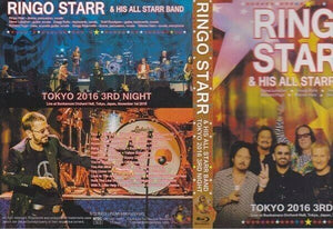 Ringo Starr Tokyo 2016 3rd Night November 1st Japan Blu-ray 1 Disc Music Rock