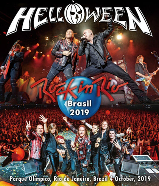 Helloween Rock In Rio Brasil 2019 Blu-ray 1 Disc 12 Tracks Music Japan F/S