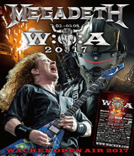Load image into Gallery viewer, Megadeth Wacken Open Air 2017 Blu-ray 1 Disc 24 Tracks Heavy Metal Music F/S
