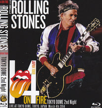 Load image into Gallery viewer, The Rolling Stones 14 On Fire 2014 Tokyo Dome 2nd Night Japan Blu-ray 1BDR
