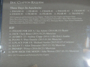 Eric Clapton Requiem CD 1 Disc 20 Tracks Mid Valley Three Days In Auschwitz Rip