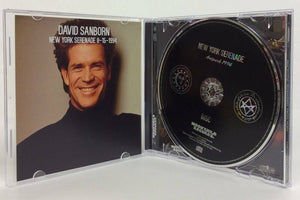 David Sanborn New York Serenade 1994 CD 1 Disc 7 Tracks Moonchild Records Music