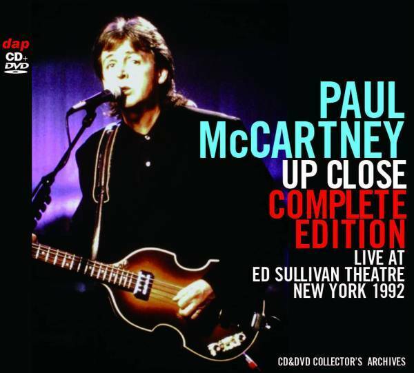 Paul McCartney Up Close Complete Edition ED SULLIVAN THEATRE New York CD DVD Set