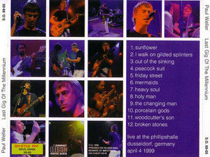 Paul Weller Last Gig Of The Millennium 1999 CD 1 Disc 12 Tracks Music Rock F/S