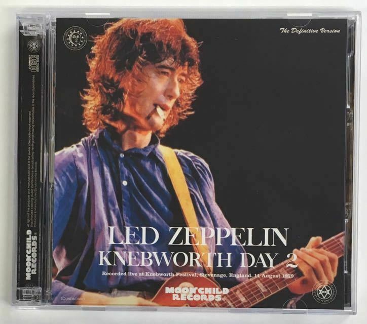 Led Zeppelin Knebworth Day 2 1979 Definitive Version CD 3 Discs Case Set F/S
