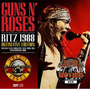 Guns N' Roses Ritz 1988 Definitive Edition 3rd 1CD 2DVD Set 30 Tracks Hard Rock