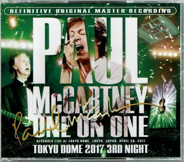 Paul McCartney One On One Japan Tour 2017 Tokyo Dome 3rd Night CD