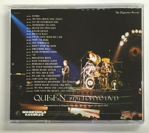 Queen 1979 Tokyo DVD The Definitive Version Moonchild Records 1 Disc Case F/S