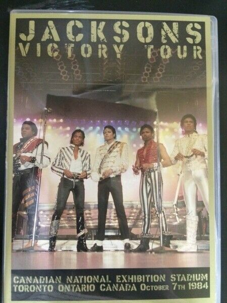 Michael Jackson Jacksons Victory Tour 1984 Toronto pressed DVD Pro-Shot 110min