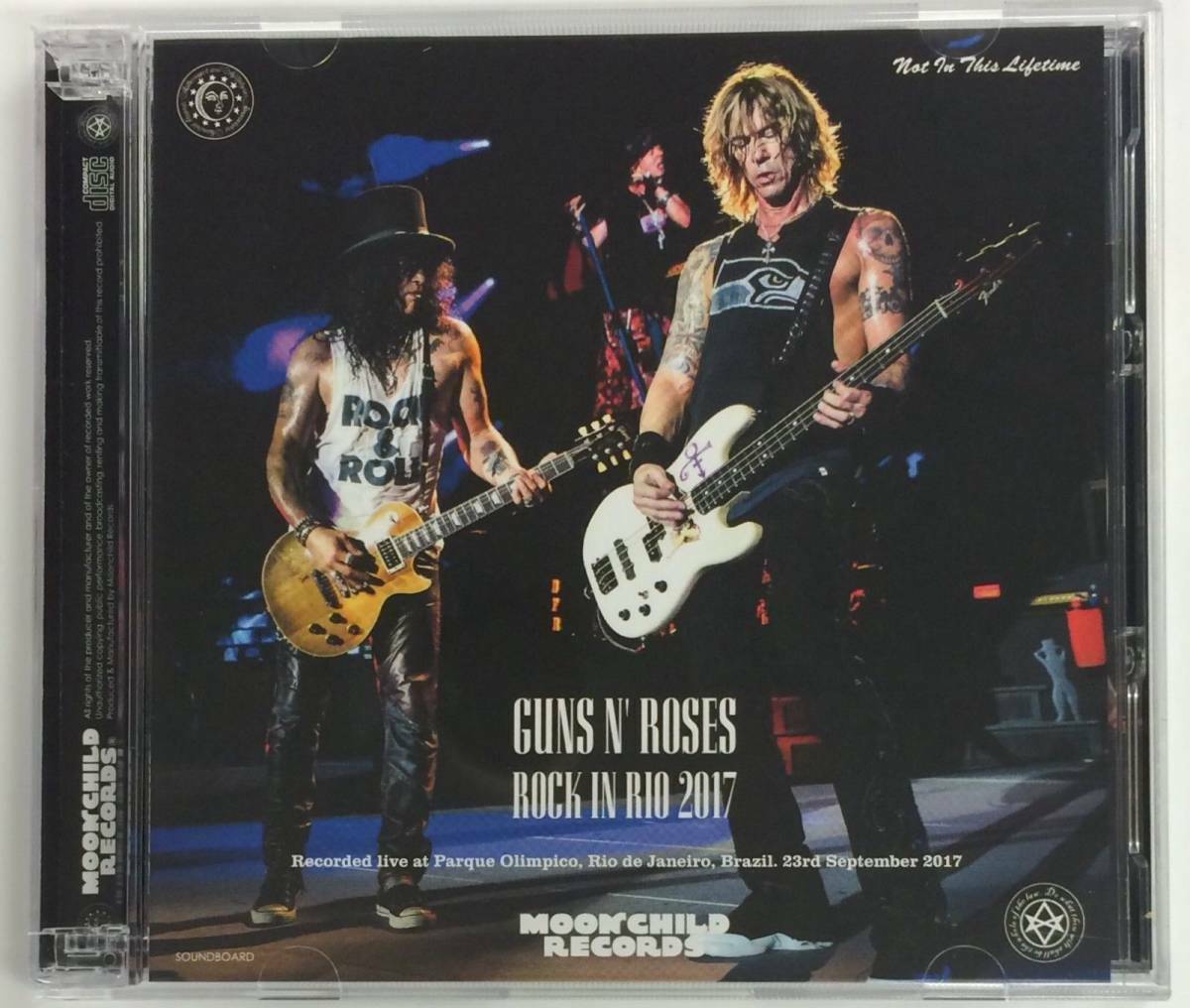 Guns N' Roses Live At The Ritz 1987 Rock In Rio 2017 CD DVD 5 Disc Set Moonchild