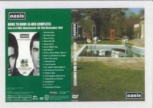 Oasis HOME TO HOME G-MEX COMPLETE DVD 19 Tracks factory pressed disc