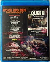 Load image into Gallery viewer, Queen Adam Lambert Rock Big Ben Live 2014-2015 Blu-ray 1 Disc 26 Tracks Music
