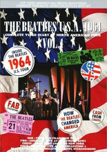 Load image into Gallery viewer, The Beatles USA 1964 Vol1 Complete Video Diary Of North American Tour 4DVD Music
