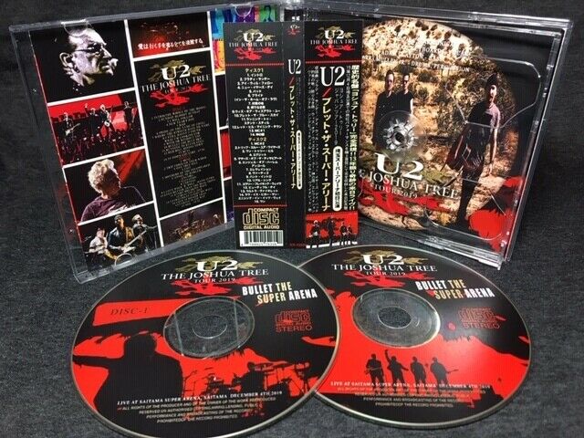 U2 Bullet The Super Arena Saitama Day-1 2019 CD 2 Discs 28 Tracks Music Rock F/S