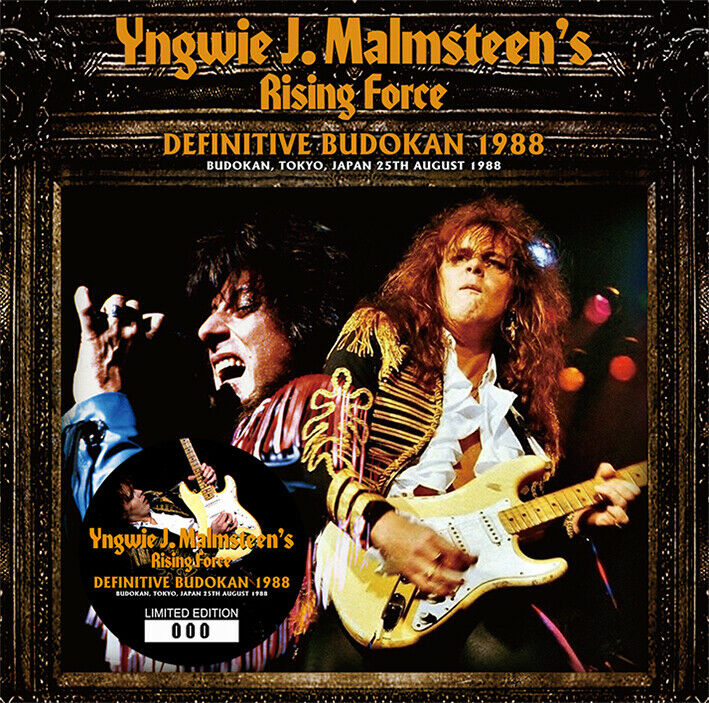Yngwie J Malmsteen's Rising Force Definitive Budokan 1988 CD 2 Discs 22 Tracks