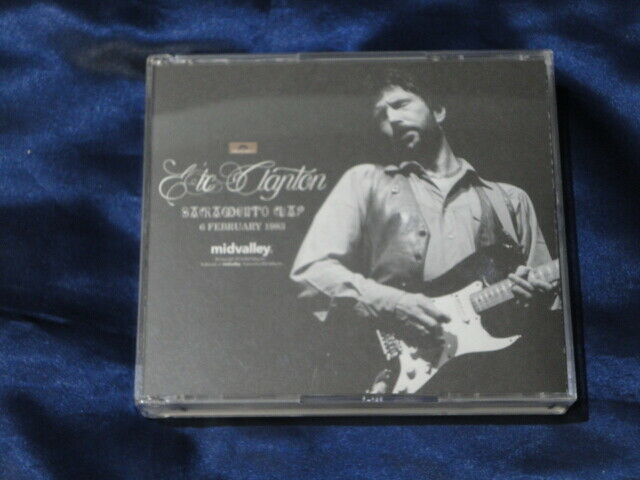 Eric Clapton Sacramento Clap Original Version CD 2 Discs Mid Valley Music Rock