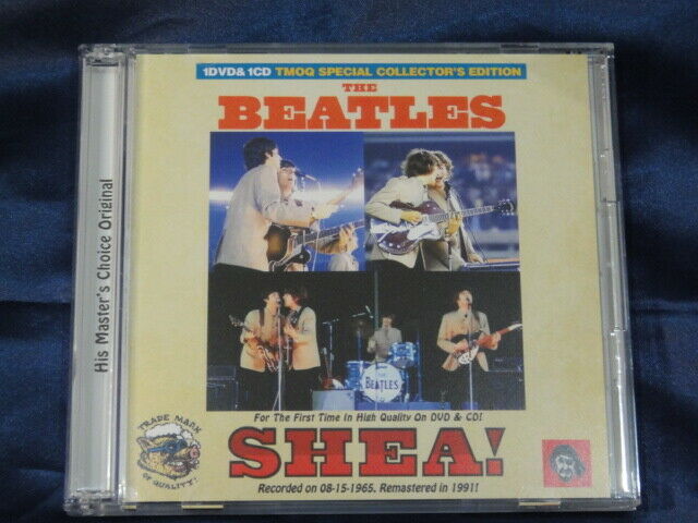 The Beatles SHEA! 1CD 1DVD Set 1991 TMOQ Special Collector's Edition Music Rock