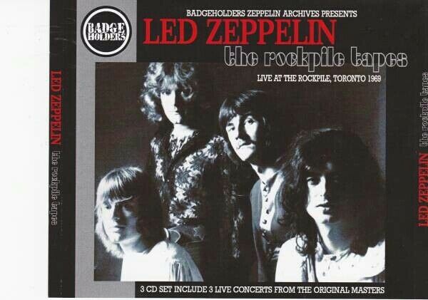 Led Zeppelin The Rockpile Tapes Toronto 1969 CD 3 Discs 17 Tracks Hard Rock F/S
