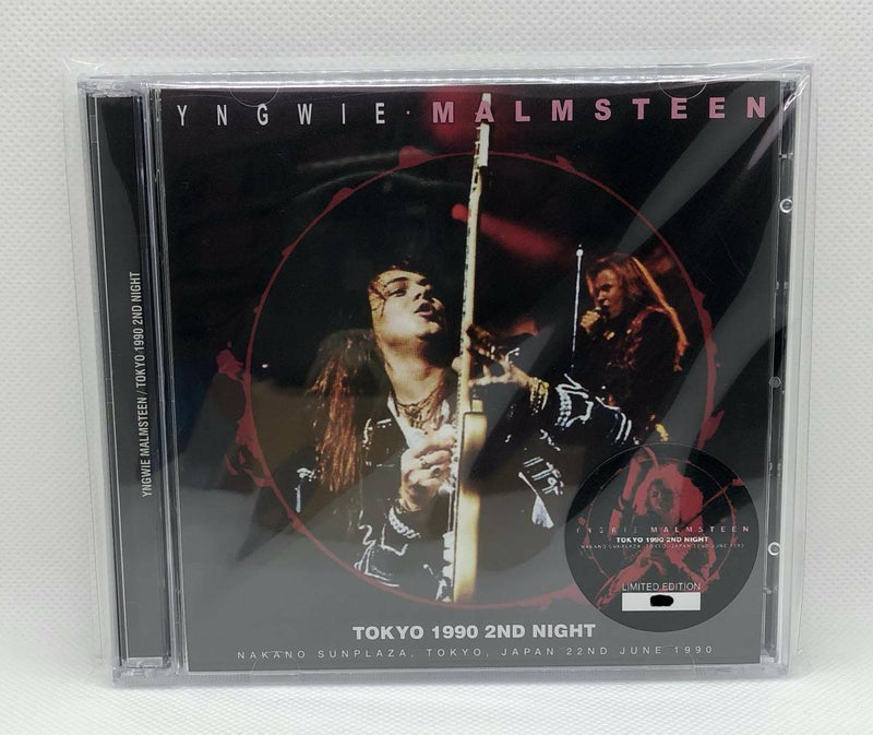 Yngwie Malmsteen Tokyo 1990 2nd Night CD 2 Discs 31 Tracks Nakano Sunplaza