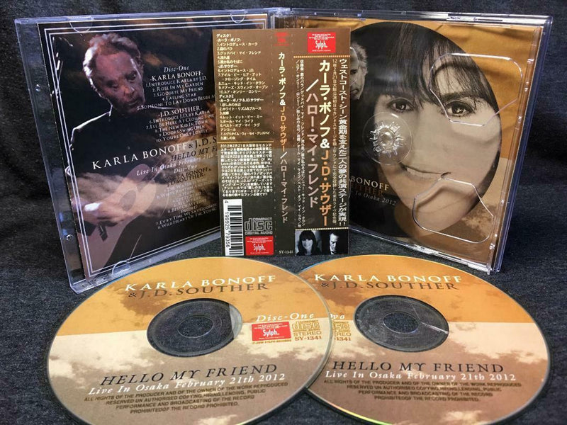 Karla Bonoff & J.D.Souther Hello My Friend Osaka 2012 2CDR