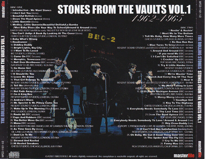 The Rolling Stones From The Vaults Vol.1 2CD