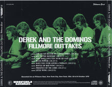 Load image into Gallery viewer, Derek and the Dominos Fillmore Outtakes CD 1 Disc Moonchild Records Music Rock
