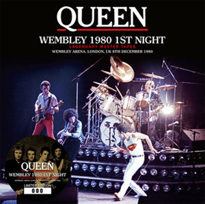 Queen Wembley 1980 1st Night Legendary Master Tapes CD 2 Discs 32 Tracks Music
