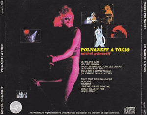 Michel Polnareff Polnareff A Tokio CD 1 Disc 12 Tracks French Rock Pops F/S