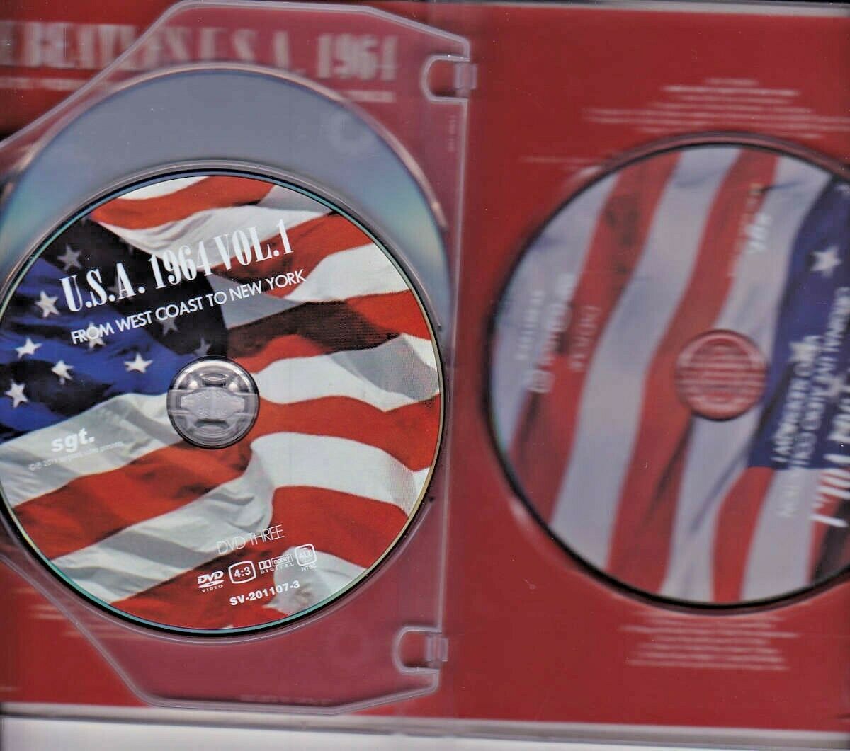 The Beatles USA 1964 Vol. 1 & 2 Set San Francisco Hollywood New York DVD 8 Discs