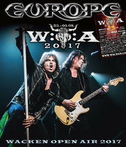Europe Wacken Open Air 2017 August 3 Blu-ray 1 Disc 26 Tracks Hard Rock Music
